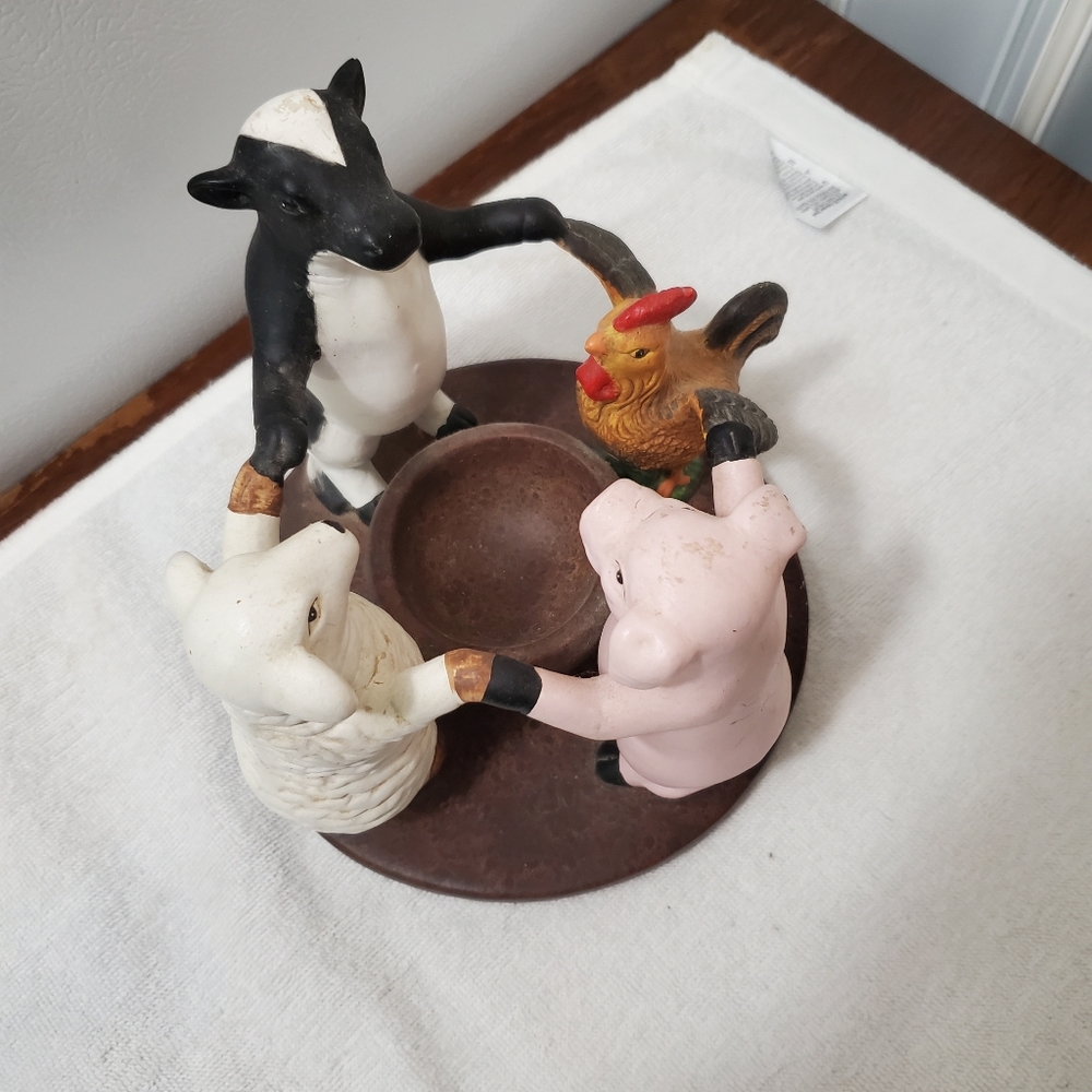 Penco Circle of Friends Ceramic Tealight Holder